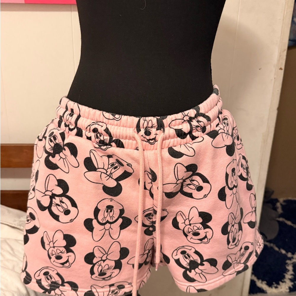 Disney Minnie Mouse Pink Athletic Shorts